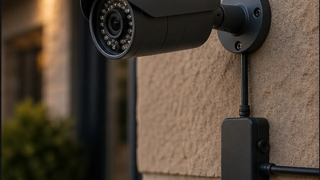 Illustrative cctv installation work in Montrose